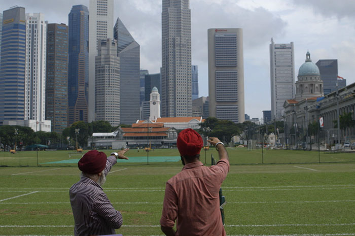 Singh in the Lion City